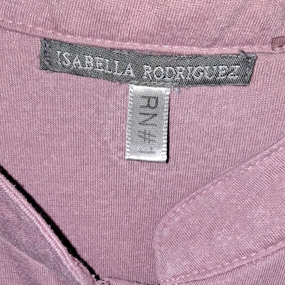 Isabella Rodriguez pink flowy tunic, size Large - Picture 3 of 6